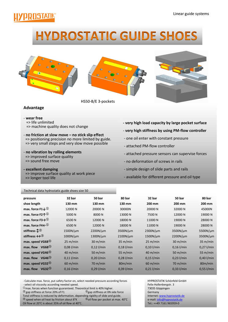 flyer-hydrostatic-guide-shoe-50B_new English cover page of Flyer Hydrostatic workpiece spindle 150mm