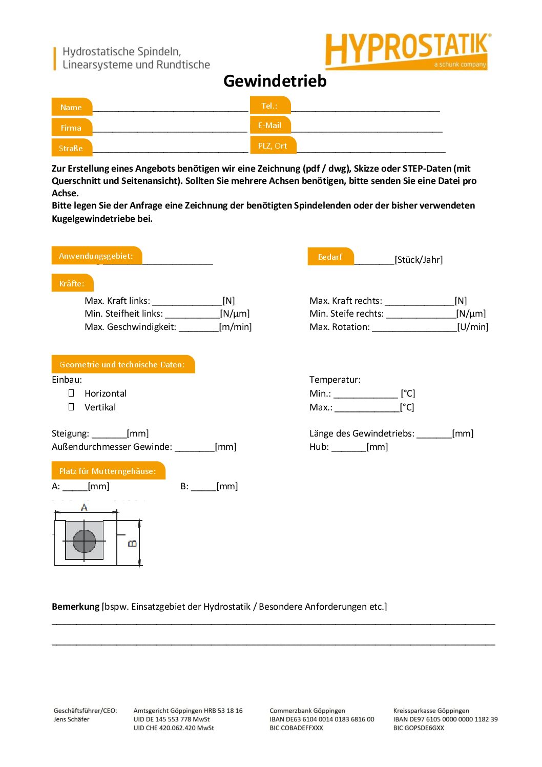 Fragebogen hydrostatische Gewindetrieb_de Screenshot eines Englischen Zertifikats für die Entwicklung, Herstellung und Vertrieb von Hydrostatischen Komponenten